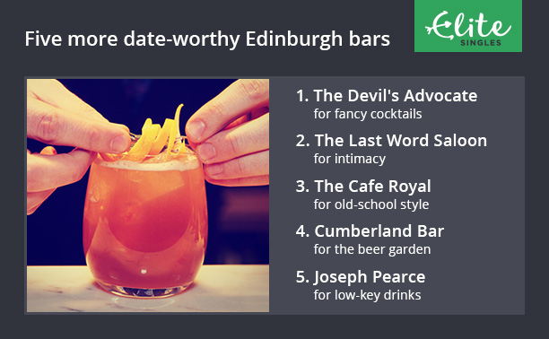 five date worthy pubs in edinburgh