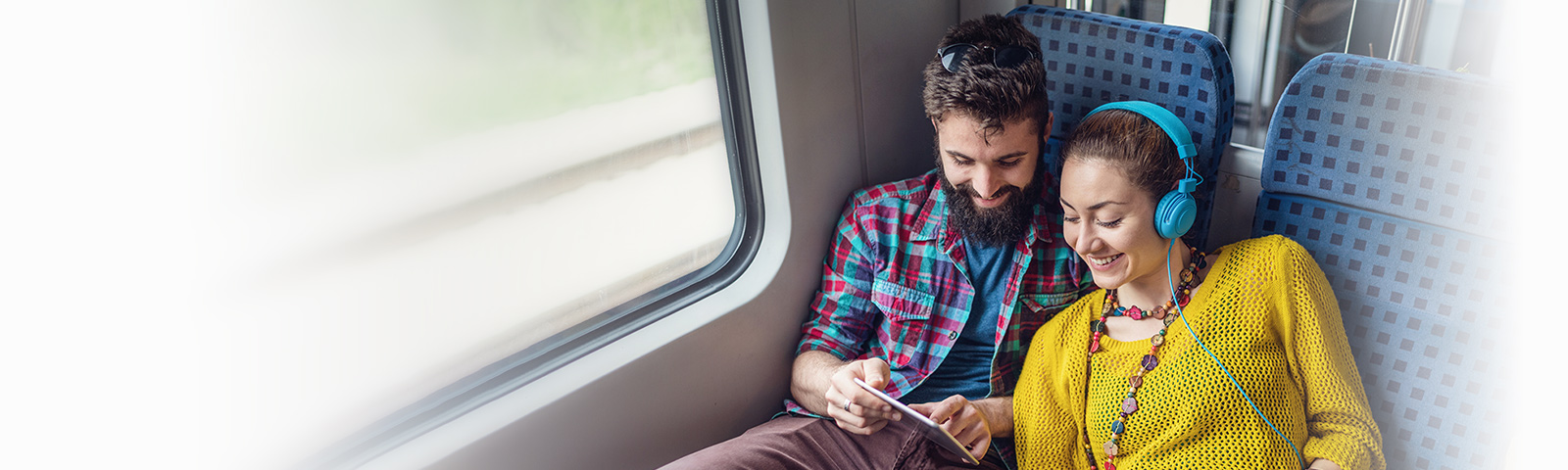 ATHEIST COUPLE ON A TRAIN TOGETHER