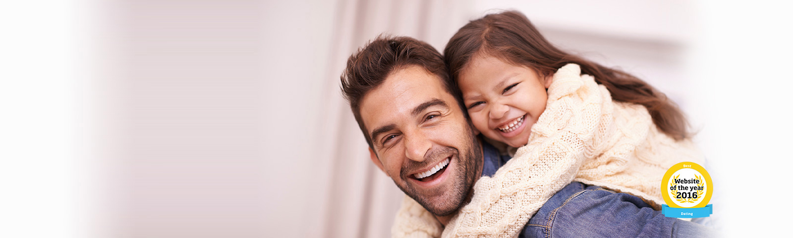 man with daughter on his back