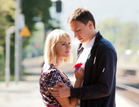 couple looking upset codependent